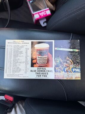1982-83 DePaul University Men's Basketball schedule